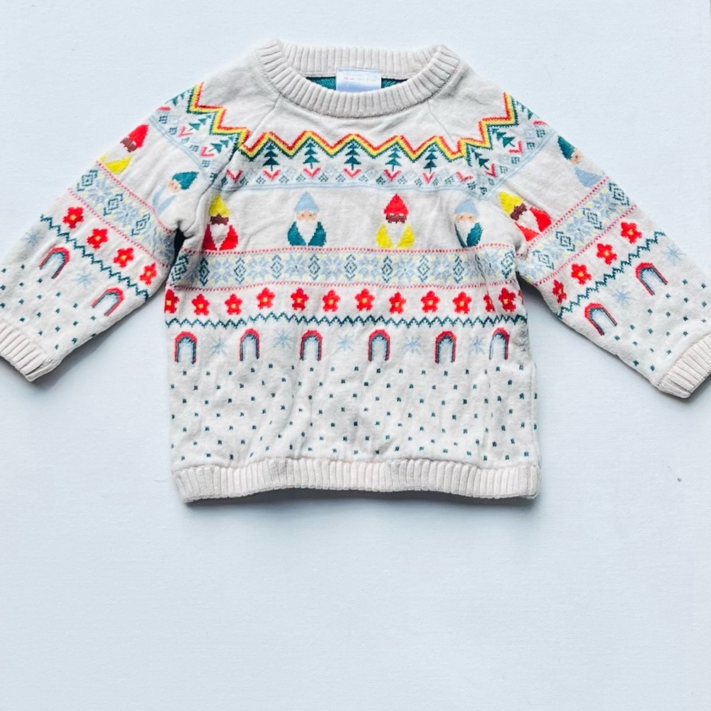 Hanna Andersson Holiday Fair Isle Sweater - Picture 2 of 11